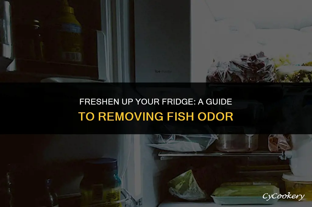how to clean fish smell out of refrigerator