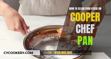 Cleaning Cooper Chef Pan: Removing Stubborn Food Residue