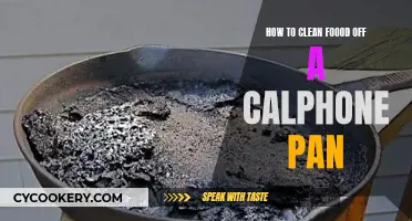 Effective Ways to Clean Food Off a Calphalon Pan