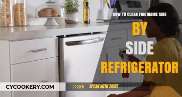 Effortless Cleaning: Your Guide to a Spotless Frigidaire Side-by-Side Fridge