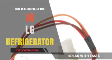 Easy Steps to Clean Frozen Lines in Your LG Refrigerator