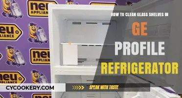 Effortless Cleaning: Glass Shelves in GE Profile Refrigerators