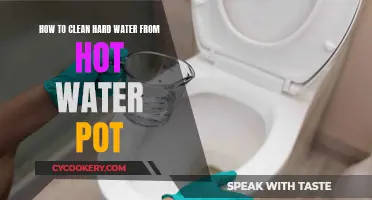 Clearing the Cloud: Effective Ways to Clean Hard Water Deposits from Your Hot Water Pot