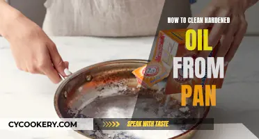 Get Rid of Hardened Oil: Clean Your Pan Easily