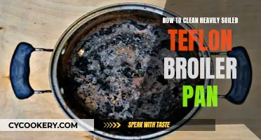 Effective Ways to Clean a Heavily Soiled Teflon Broiler Pan