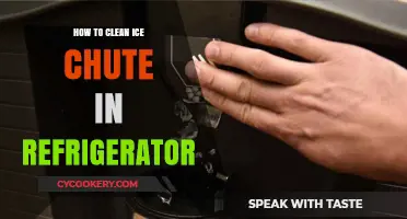Easy Steps to Clean Your Refrigerator's Ice Chute Effectively