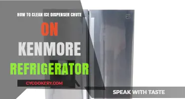 Kenmore Fridge Ice Dispenser Chute Cleaning: A Simple Guide