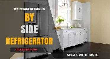 Effortless Cleaning: Kenmore Side-by-Side Refrigerator Maintenance Guide