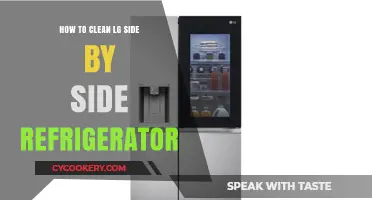 Effortless Cleaning: A Guide to Your LG Side-by-Side Fridge