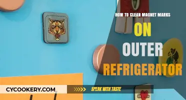 Effortless Cleaning: Removing Magnet Marks from Your Fridge Exterior