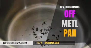 Get Rid of Marks on Metal Pans Easily