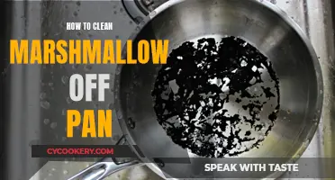 Easy Ways to Clean Marshmallow Mess Off Your Pan