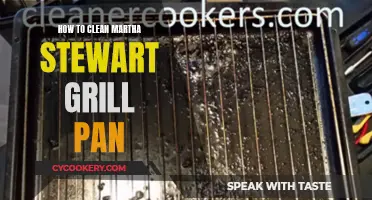 Cleaning Martha Stewart's Grill Pan: Step-by-Step Guide