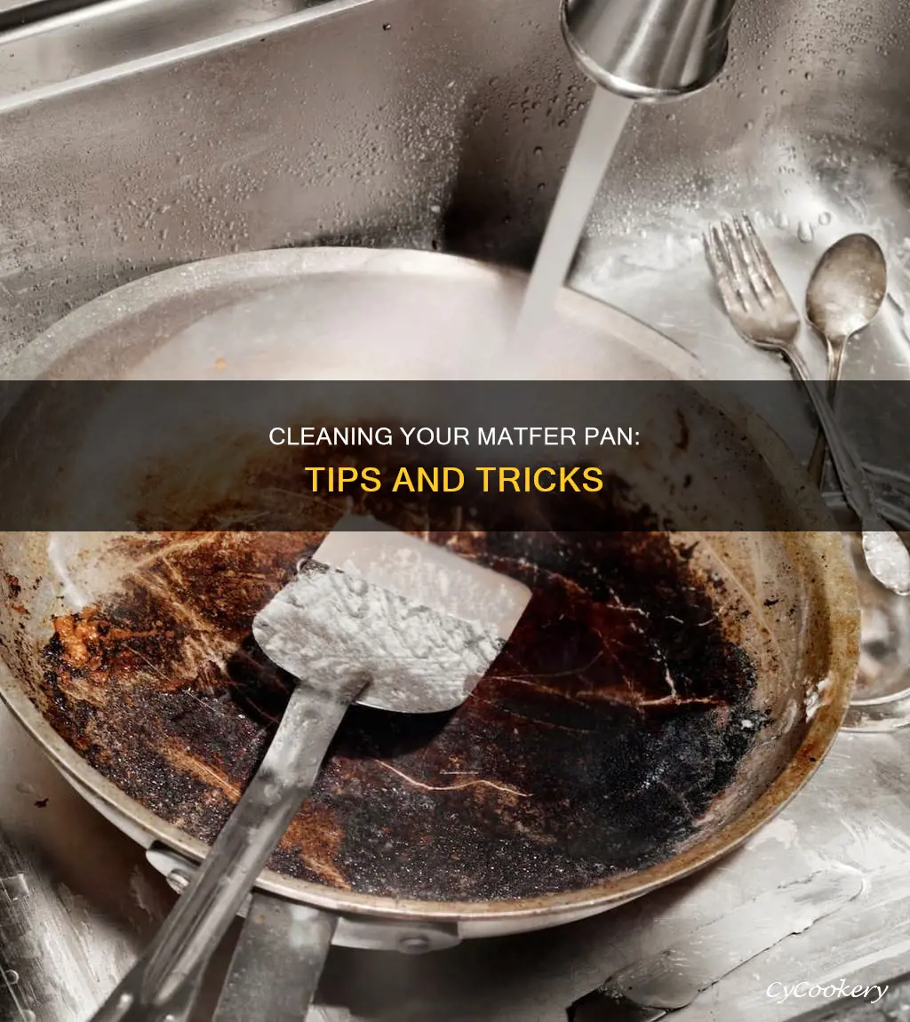 how to clean matfer pan