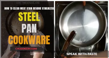 Cleaning Meat-Stained Cookware: Stainless Steel Pan Care