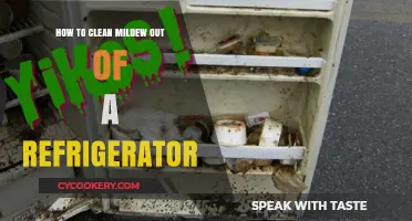 Freshen Up Your Fridge: A Simple Guide to Mildew Removal