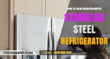 Effortless Cleaning Tips for Your Monochromatic Stainless Steel Fridge
