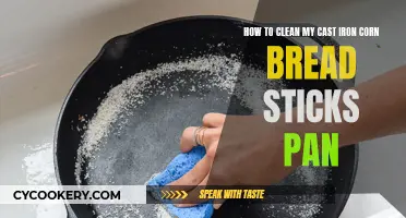 Cleaning Cast Iron: Cornbread Sticks Pan Care