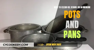 Get Rid of Oil Stains on Aluminum Cookware