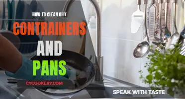 Clean Oily Containers and Pans: Easy and Effective Tricks