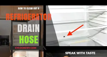 Unclogging Your Fridge Drain Hose: A Simple DIY Guide