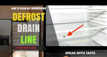 Unclog Your Fridge Drain: A Simple Guide to Defrost Drain Line Cleaning