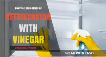 Vinegar's Power: A Simple Guide to Cleaning Your Refrigerator's Exterior
