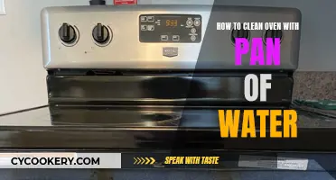 Cleaning Your Oven: The Water Pan Method