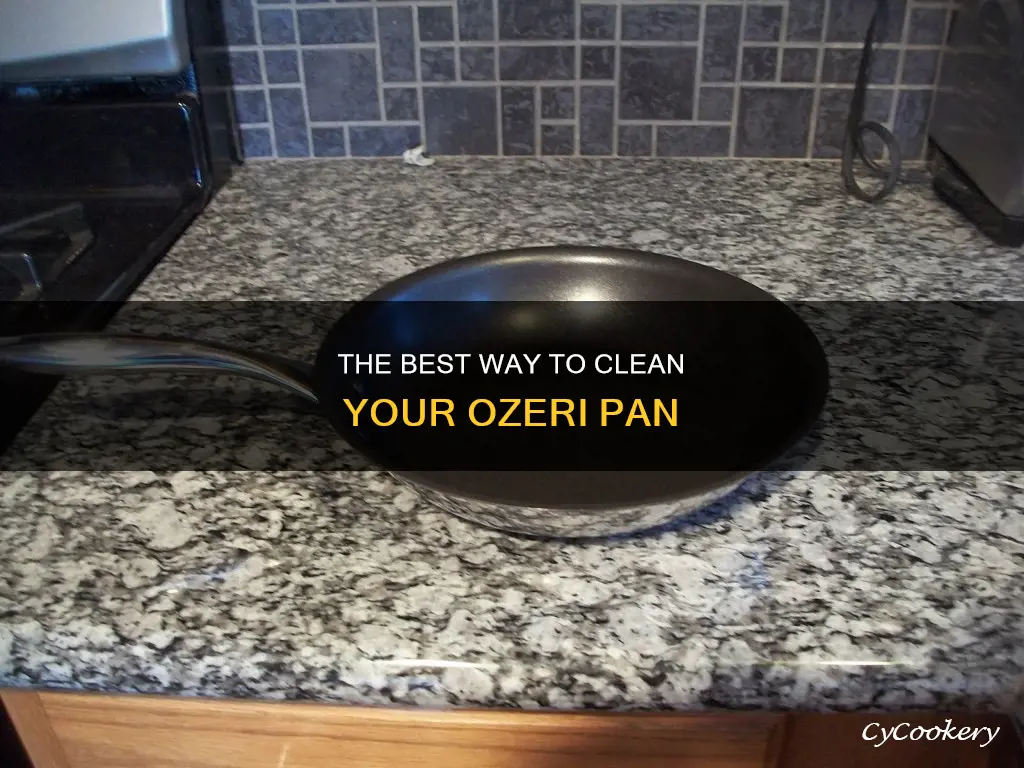 how to clean ozeri pan