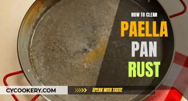 Cleaning Rust Off Your Paella Pan: Easy Tips and Tricks