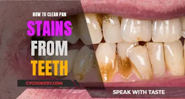 Erase Pan Stain Smiles: Teeth Cleaning Tricks