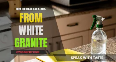 Cleaning Pan Stains from White Granite: Easy Tips