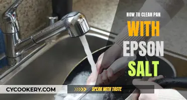 Effective Pan Cleaning with Epson Salt