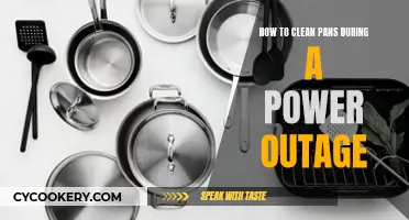 Cleaning Pans During a Power Outage: A Quick Guide