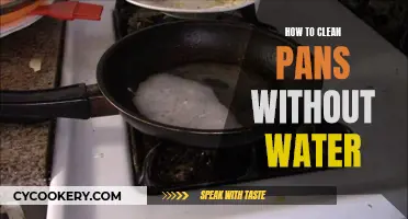 The Best Way to Clean Pans Without Water