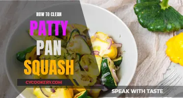 Cleaning Patty Pan Squash: A Step-by-Step Guide