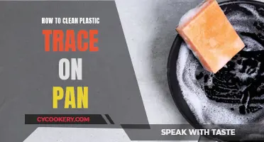 Get Rid of Plastic Trace Burns on Your Pan