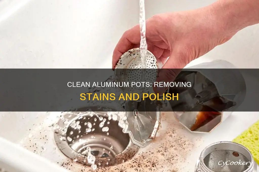 how to clean po ish aluminun cooking pots