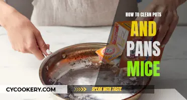 Effective Ways to Clean Pots and Pans Like Mice