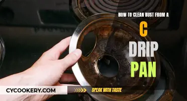 Cleaning Rust from a C Drip Pan: Effective Methods