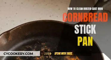 Cleaning Rusted Cast Iron: Cornbread Stick Pan Revived