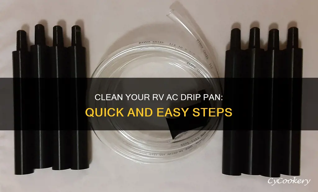 how to clean rv ac drip pan