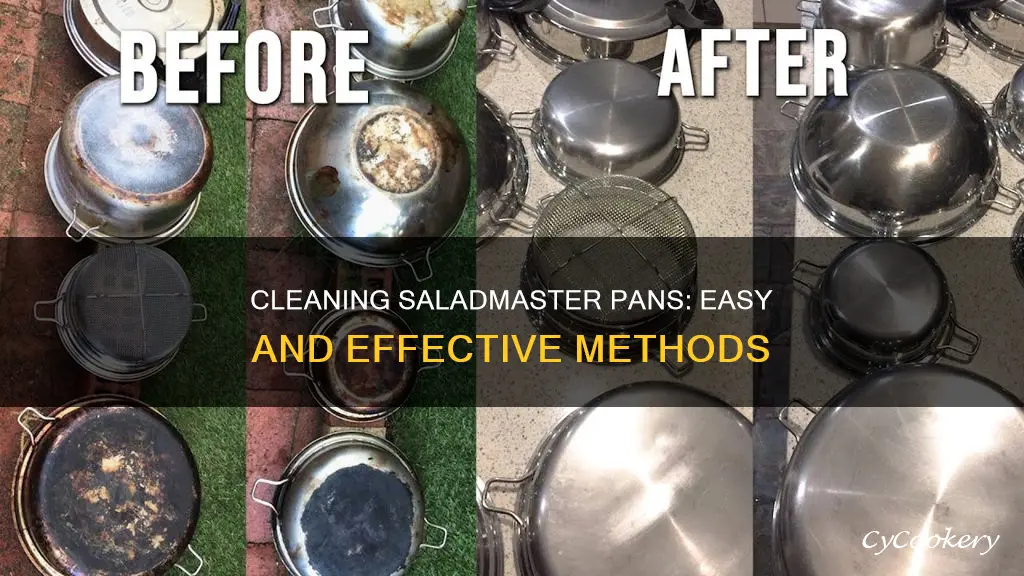 how to clean saladmaster pans