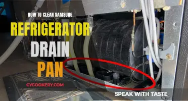 Cleaning Your Samsung Fridge: Drain Pan Maintenance