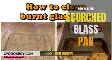 Scorched Glass Pan: Cleaning Tips for Sparkling Results