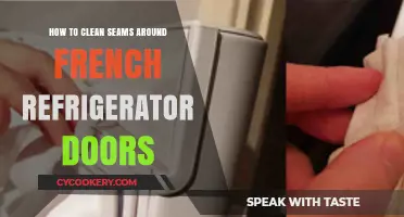 Effortless Cleaning: Seam Maintenance for French Refrigerator Doors
