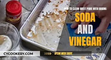 Clean Sheet Pans: Baking Soda and Vinegar Magic