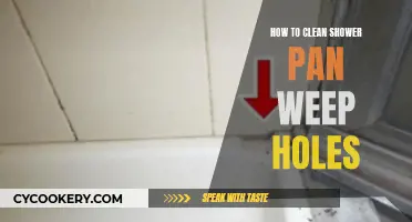 Cleaning Shower Pan Weep Holes: A Step-by-Step Guide
