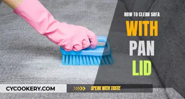 Effective Sofa Cleaning with Pan Lid: Easy Steps