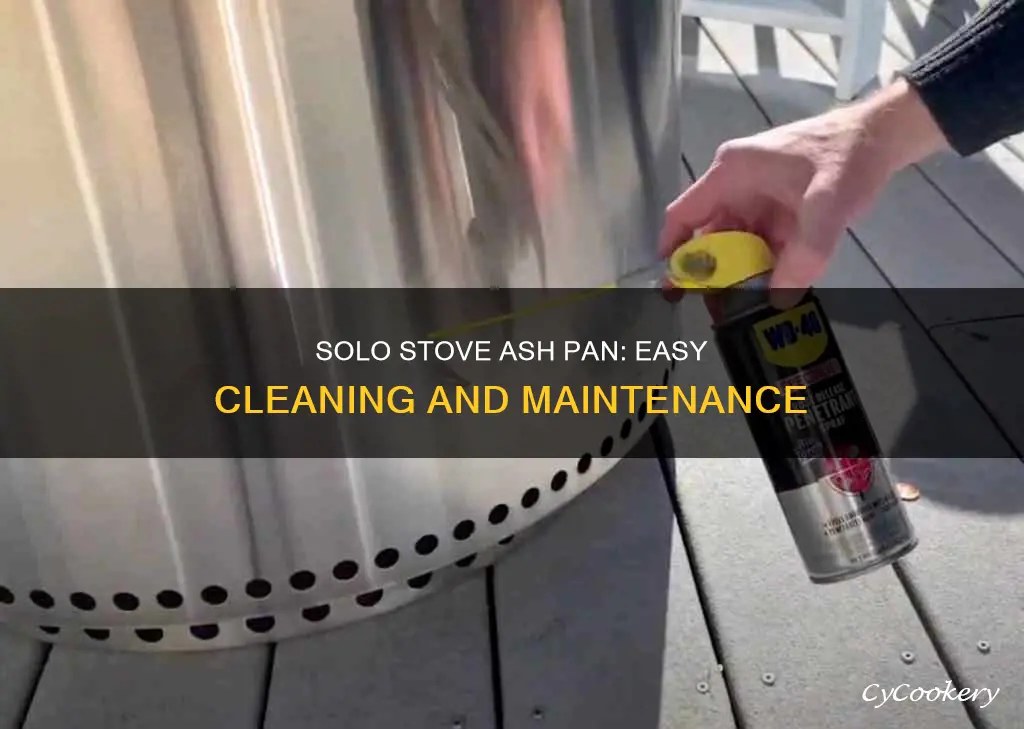 how to clean solo stove ash pan